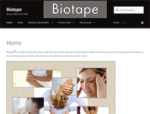 Tablet Screenshot of biotape.net